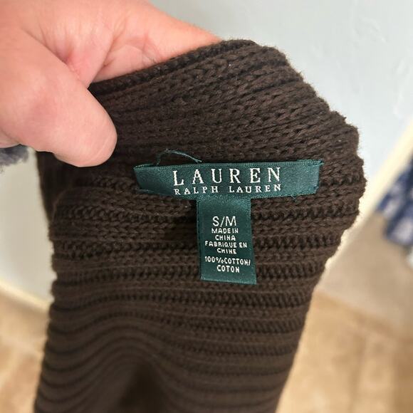 Ralph Lauren Dark Brown Women's Cardigan - Picture 3 of 3